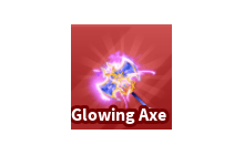 Glowing Axe [Blade Ball]