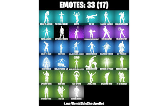 UNIQUE - Vengeance Jones, Montague [20 Skins, 26 Axes, 33 Emotes, 33 Gliders and MORE!]