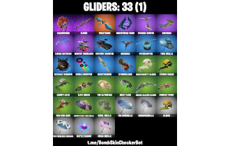 UNIQUE - Vengeance Jones, Montague [20 Skins, 26 Axes, 33 Emotes, 33 Gliders and MORE!]
