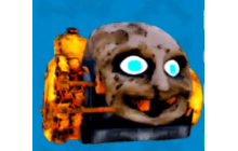 Freaky Clock Crate [Toilet Tower Defense Item]