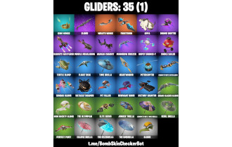 UNIQUE - Peter Griffin , Kado Thorne [25 Skins, 32 Axes, 35 Emotes, 35 Gliders and MORE!]