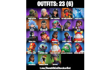 UNIQUE - Nezumi, The Ageless  [23 Skins, 46 Axes, 44 Emotes, 53 Gliders and MORE!]