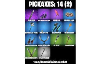 UNIQUE - Valeria , Peter Griffin [14 Skins, 14 Axes, 19 Emotes, 15 Gliders and MORE!]