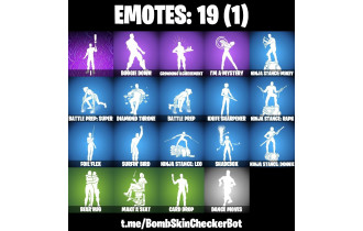 UNIQUE - Valeria , Peter Griffin [14 Skins, 14 Axes, 19 Emotes, 15 Gliders and MORE!]