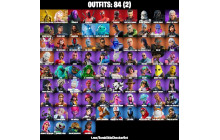 UNIQUE - Kymera, Gold Midas [84 Skins, 98 Axes, 76 Emotes, 105 Gliders and MORE!]