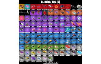 UNIQUE - Kymera, Gold Midas [84 Skins, 98 Axes, 76 Emotes, 105 Gliders and MORE!]