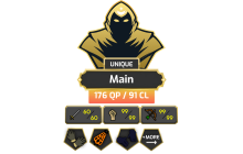 Main | Pure - Zerker | TTL: 1219 | CL: 91 | QP: 176 [99 MAGE, 99 RAN, 99 STR, Dizana's Quiver, B Gloves, Infernal, Void + MORE!]