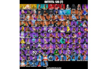 UNIQUE - Gold Midas, Spider Man  [125 Skins, 134 Axes, 104 Emotes, 133 Gliders and MORE!]