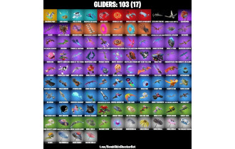 UNIQUE - Spider Man,  Venom  [180 Skins, 155 Axes, 170 Emotes, 103 Gliders and MORE!]
