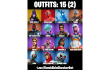 UNIQUE - Dark Skully, Ronin [15 Skins, 28 Axes, 24 Emotes, 27 Gliders and MORE!]