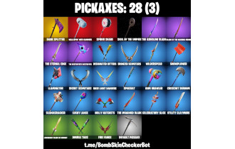 UNIQUE - Dark Skully, Ronin [15 Skins, 28 Axes, 24 Emotes, 27 Gliders and MORE!]