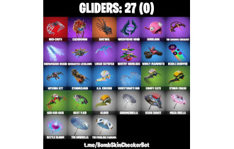UNIQUE - Dark Skully, Ronin [15 Skins, 28 Axes, 24 Emotes, 27 Gliders and MORE!]