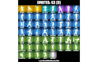 UNIQUE - Psycho Bandit , Deadpool  [49 Skins, 43 Axes, 53 Emotes, 46 Gliders and MORE!]