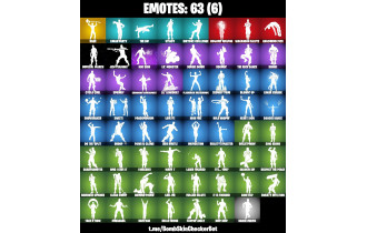 UNIQUE - Glow , Spider Man [100 Skins, 96 Axes, 63 Emotes, 86 Gliders and MORE!]