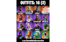 UNIQUE - Peter Griffin, Leonardo  [16 Skins, 17 Axes, 23 Emotes, 17 Gliders and MORE!]