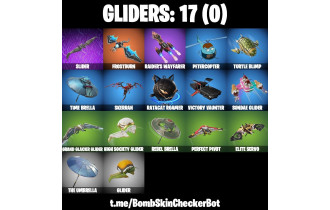 UNIQUE - Peter Griffin, Leonardo  [16 Skins, 17 Axes, 23 Emotes, 17 Gliders and MORE!]