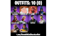 UNIQUE - Peter Griffin, Valeria [10 Skins, 11 Axes, 16 Emotes, 10 Gliders and MORE!]