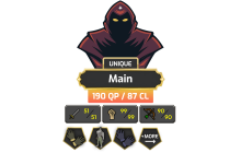 Main | Pure - Zerker | TTL: 1296 | CL: 87 | QP: 190 [99 STR, B Gloves, MM2, Mithril Gloves, MM1, Ava's, Lunars, DT1 + MORE!]