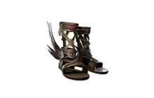 Rare Expert Feathered Sandals (Archmage Spark Lightning Conduit Stormweaver)