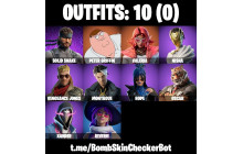 UNIQUE - Valeria, Peter Griffin  [10 Skins, 21 Axes, 15 Emotes, 21 Gliders and MORE!]