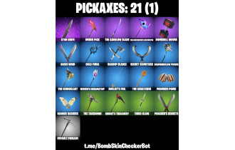 UNIQUE - Valeria, Peter Griffin  [10 Skins, 21 Axes, 15 Emotes, 21 Gliders and MORE!]