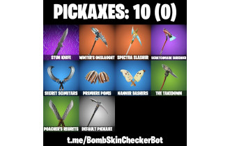 UNIQUE - Omegarok , Deadfire  [14 Skins, 10 Axes, 9 Emotes,10 Gliders and MORE!]