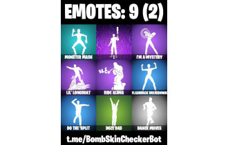 UNIQUE - Omegarok , Deadfire  [14 Skins, 10 Axes, 9 Emotes,10 Gliders and MORE!]