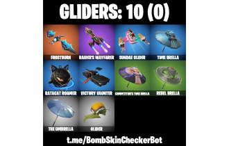 UNIQUE - Omegarok , Deadfire  [14 Skins, 10 Axes, 9 Emotes,10 Gliders and MORE!]
