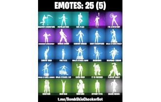 UNIQUE - Hope, Jackie  [14 Skins, 21 Axes, 25 Emotes,  25 Gliders and MORE!]