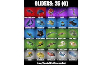 UNIQUE - Hope, Jackie  [14 Skins, 21 Axes, 25 Emotes,  25 Gliders and MORE!]