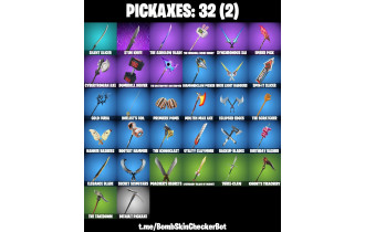 UNIQUE - Piper Pace , Vengeance Jones  [21 Skins,  32 Axes, 29 Emotes, 33 Gliders and MORE!]