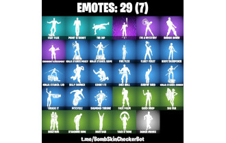 UNIQUE - Piper Pace , Vengeance Jones  [21 Skins,  32 Axes, 29 Emotes, 33 Gliders and MORE!]