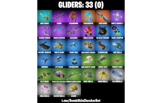 UNIQUE - Piper Pace , Vengeance Jones  [21 Skins,  32 Axes, 29 Emotes, 33 Gliders and MORE!]