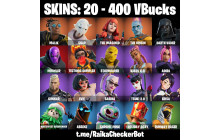 UNIQUE - Malik , Tectonic Komplex [20 Skins, 400 Vbucks, 36 Axes, 19 Emotes,  34 Gliders and MORE!]