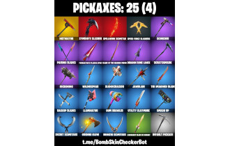 UNIQUE - Havoc, Sub Commander  [24 Skins, 25 Axes, 24 Emotes,  27 Gliders and MORE!]