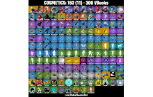 UNIQUE - Kendo, Subzero Cryptic  [17 Skins, 300 Vbucks, 27 Axes, 21 Emotes, 31 Gliders and MORE!]