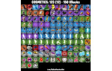 UNIQUE - Agent Peely ,  Gear Specialist Maya  [13 Skins, 150 Vbucks, 21 Axes, 24 Emotes, 19 Gliders and MORE!]
