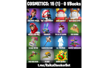 UNIQUE - Nemesis Box , Santa Dogg [5 Skins, 1 Axes, 1 Emotes, 2 Gliders and MORE!]
