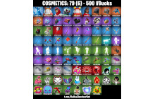 UNIQUE - Krisabelle, Polar Peely  [6 Skins, 500 Vbucks, 13 Axes, 10 Emotes, 14 Gliders and MORE!]