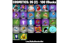 UNIQUE - Sled Ready Guff, Santa Dogg  [5 Skins, 2 Axes, 2 Emotes,  6 Gliders and MORE!]