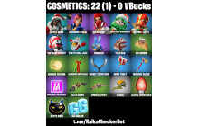UNIQUE - Yulejacket , Santa Dogg [6 Skins,  Vbucks, 4 Axes,  Emotes,  Level, 3 Gliders and MORE!]