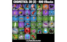 UNIQUE - Explorer Emilie , Trailblazer Tai  [5 Skins, 400 Vbucks, 8 Axes, 2 Emotes,  6 Gliders and MORE!]
