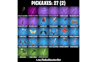 UNIQUE -  OG STW , Ronin [22 Skins, 1000 Vbucks, 27 Axes, 22 Emotes,  40 Gliders and MORE!]