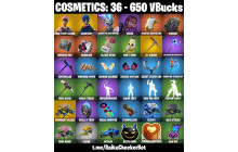 UNIQUE - OG STW , Renzo the Destroyer  [4 Skins, 650 Vbucks, 10 Axes, 4 Emotes, 8 Gliders and MORE!]