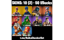 UNIQUE - OG STW , Zenith [10 Skins, 50 Vbucks, 13 Axes, 15 Emotes, 22 Gliders and MORE!]