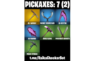 UNIQUE - OG STW , Oscar  [7 Skins, 600 Vbucks, 7 Axes, 2 Emotes, 11 Gliders and MORE!]