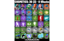 UNIQUE - Holiday Box, Santa Dogg  [5 Skins, 4 Axes, 6 Emotes, 8 Gliders and MORE!]