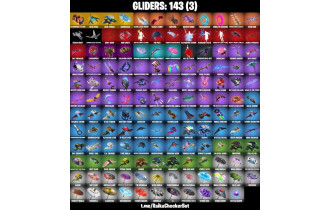 UNIQUE - Omegarok , Blue Team Leader  [150 Skins, 500 Vbucks, 165 Axes, 155 Emotes, 143 Gliders and MORE!]