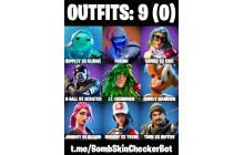 UNIQUE -  Rippley vs Sludge , Fusion  [9 Skins, 17 Axes, 16 Emotes, 16 Gliders and MORE!]