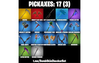 UNIQUE -  Rippley vs Sludge , Fusion  [9 Skins, 17 Axes, 16 Emotes, 16 Gliders and MORE!]